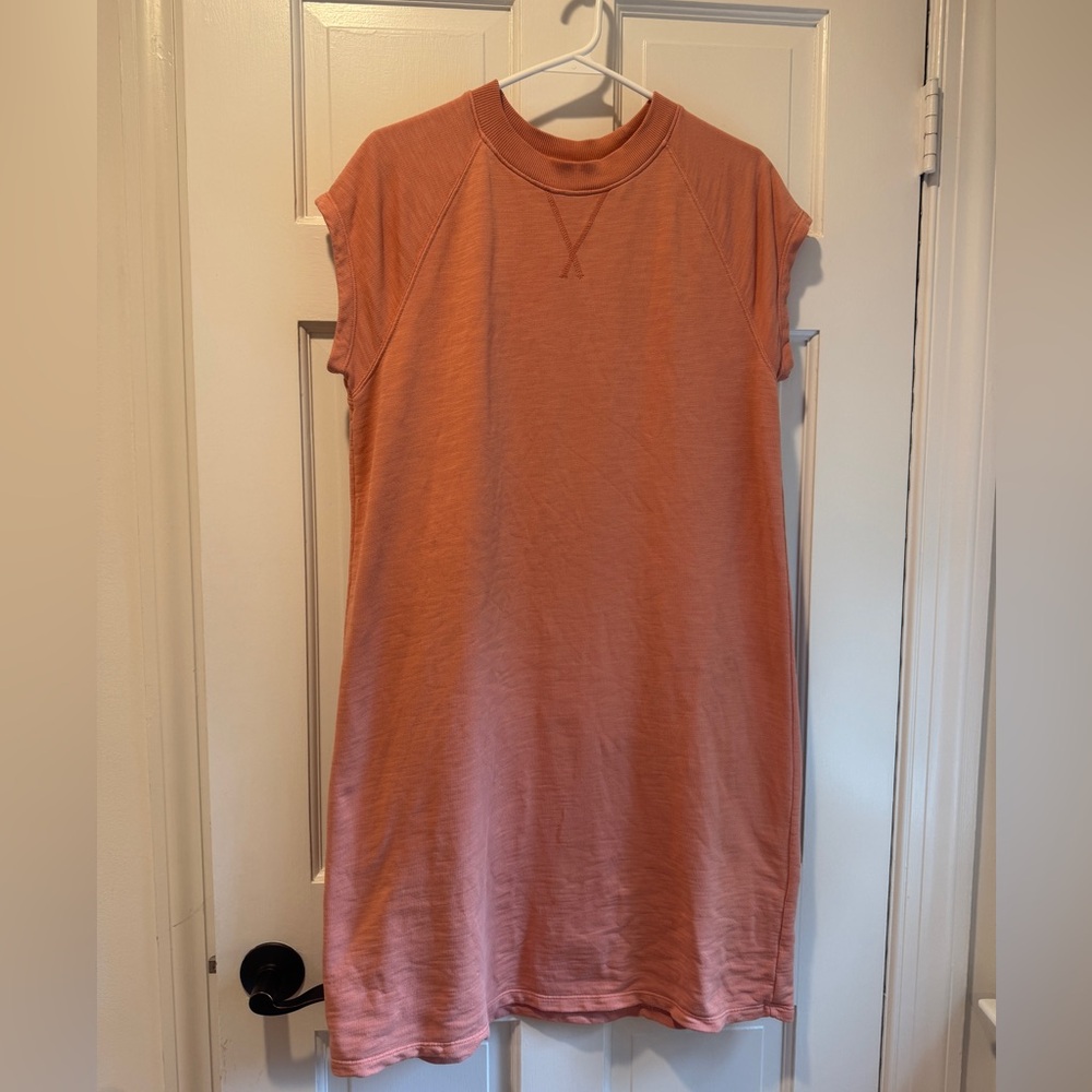 Haven Well Within Terracotta Sweatshirt Mini Dress